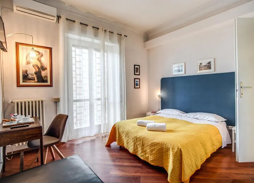 Номер в недорогом отеле Circus Maximus B&B в Риме