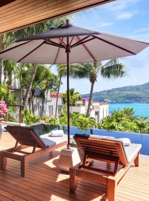 Вид с виллы на Пхукете 