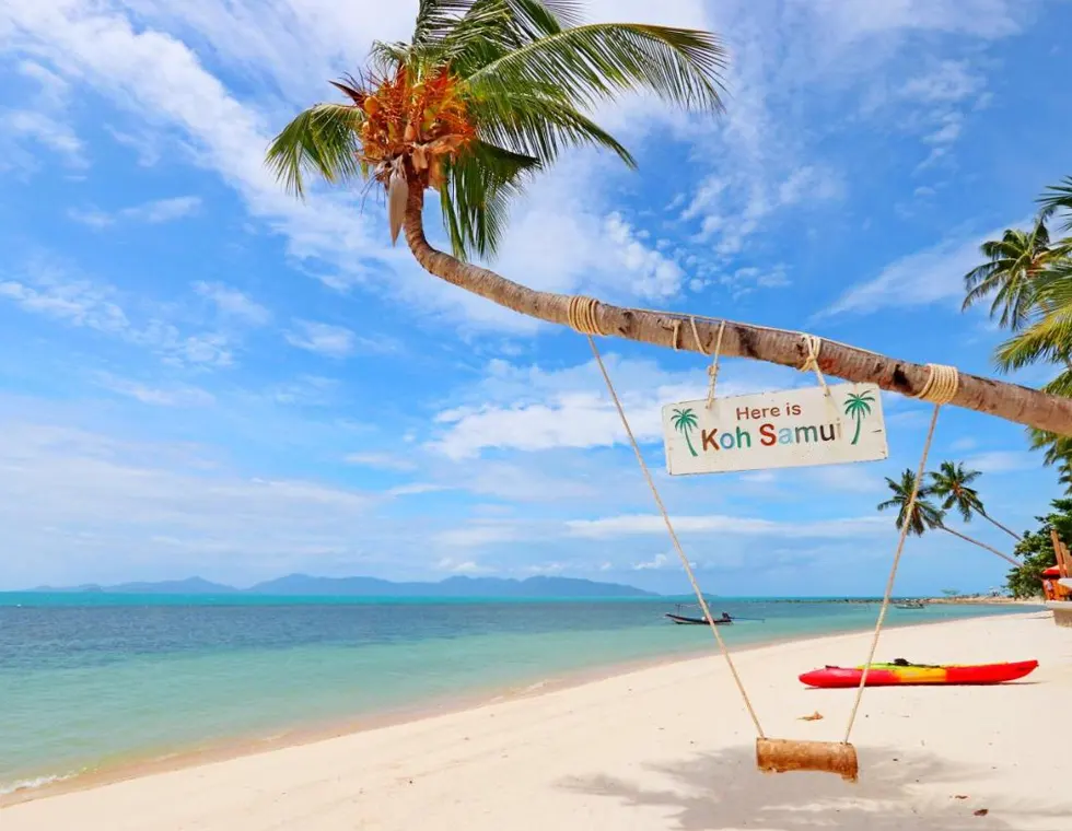 Пляж Бан Тай (Ban Tai Beach) на Самуи. Его также называют пляж Мимоза