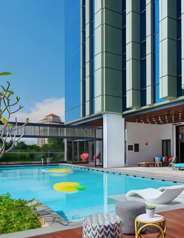 бассейн в отеле Moxy Putrajaya