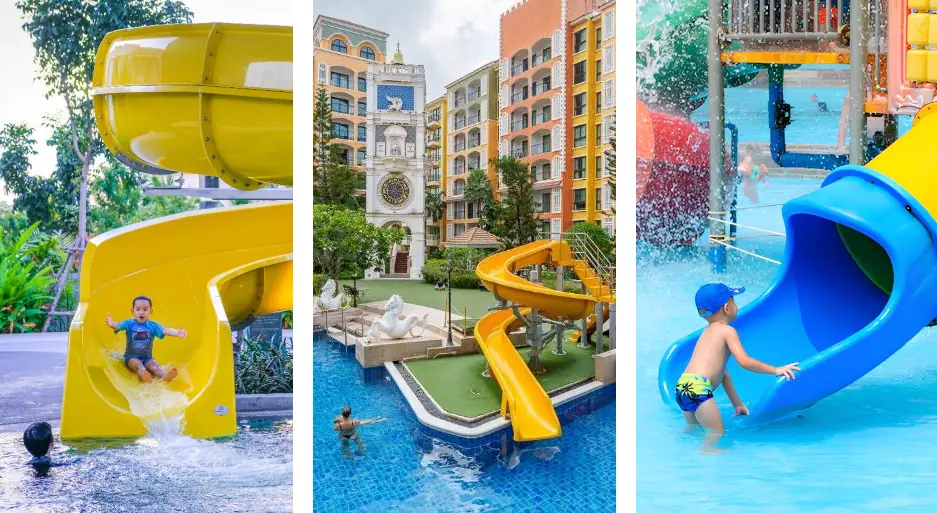 Отели в Паттайе с водными горками