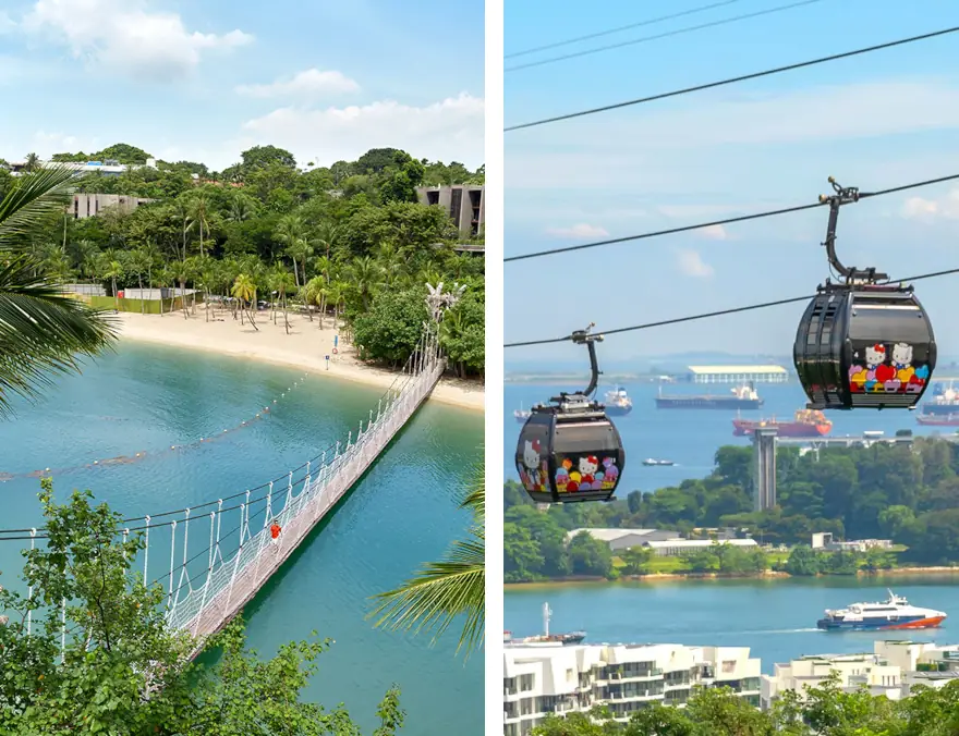 Экскурсия на остров Сентоза в Сингапуре