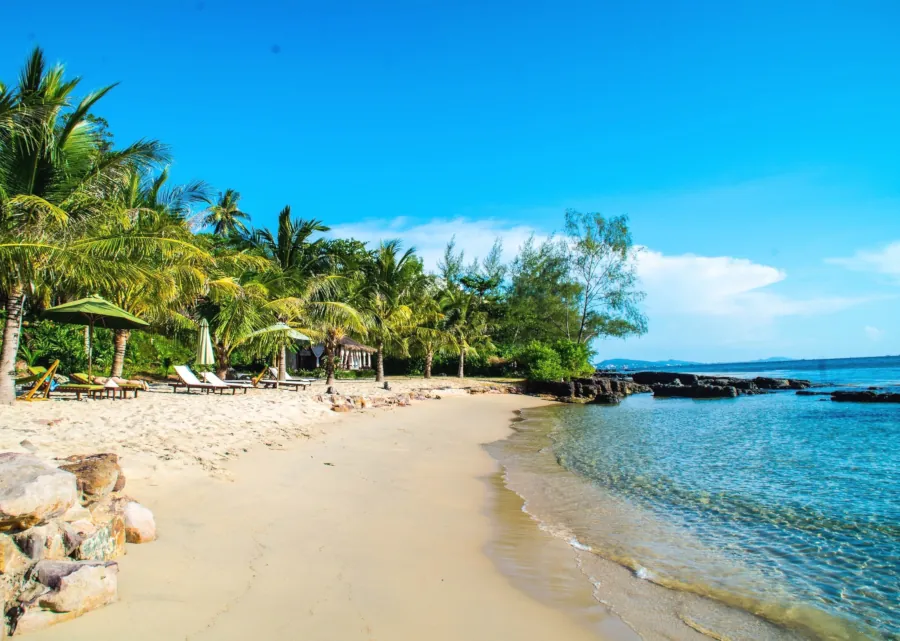 Пляж Онг Ланг на западе острова Фукуок