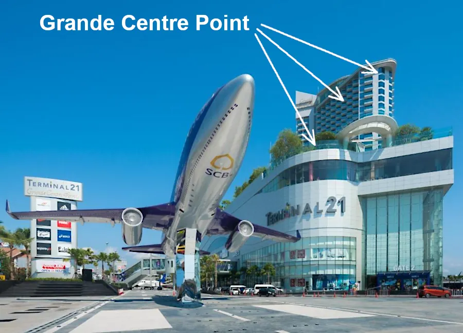 Высотный отель Grande Centre Point в Паттайе