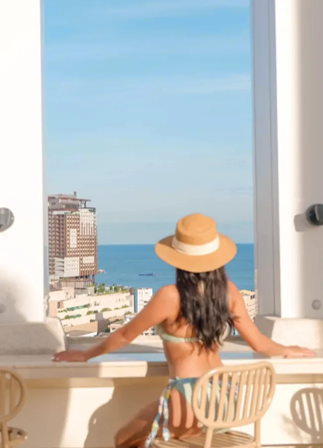 Вид из отеля