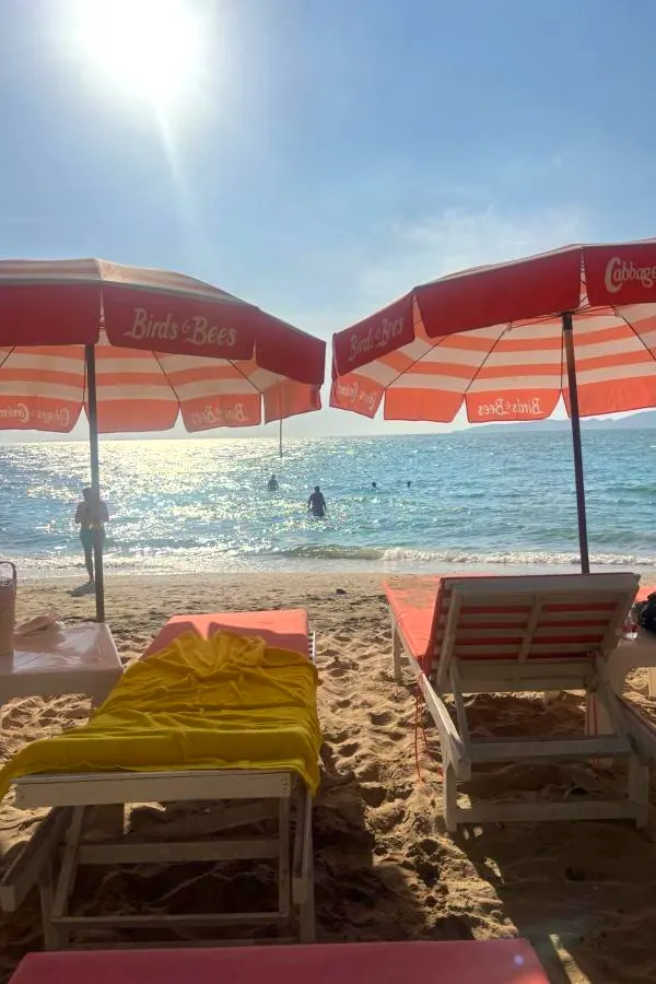 Пляж у отеля