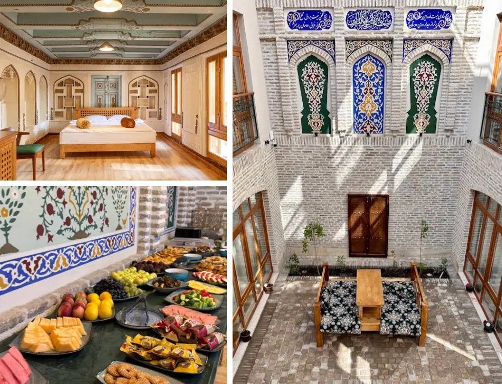 Исторический отель в Бухаре