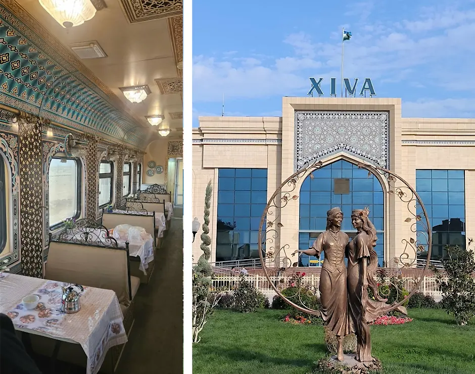 На поезде в Хиву