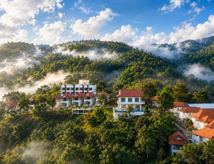 Курортный отель в горах, рядом с Чиангмаем (Таиланд)