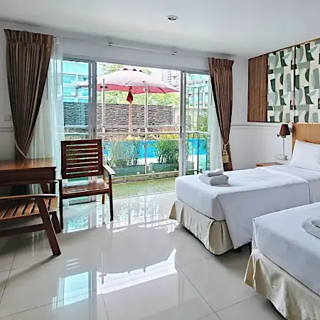 Недорогой отель Nanthana Villa, пляж Вангамат