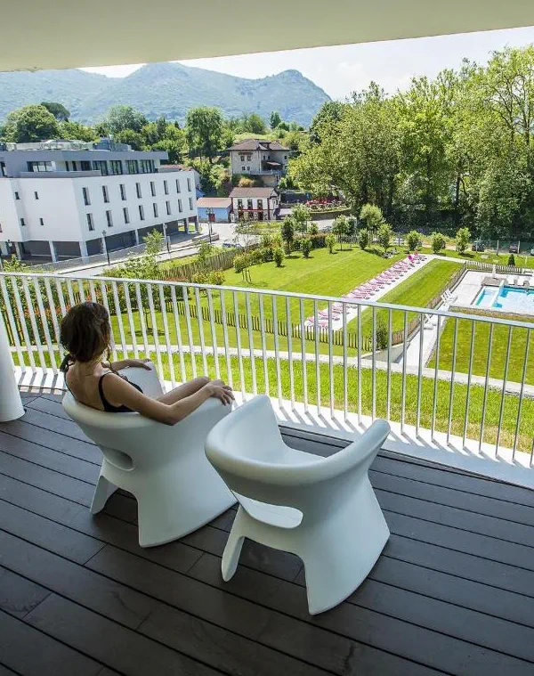 Вид с балкона в отеле Blau Gran Hotel