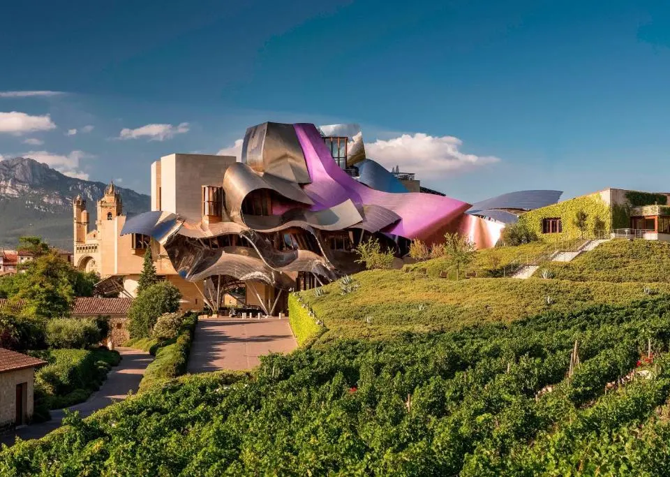 На винодельне Marqués de Riscal